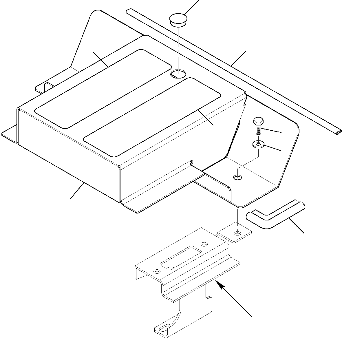 Skid Steer Loaders Komatsu / HAND & FOOT CONTROLS SK815-5 turbo S/N 37BTF00003-Up(sk815thf) / CENTRAL FLOOR BOARD(A-0030 : 5110)
