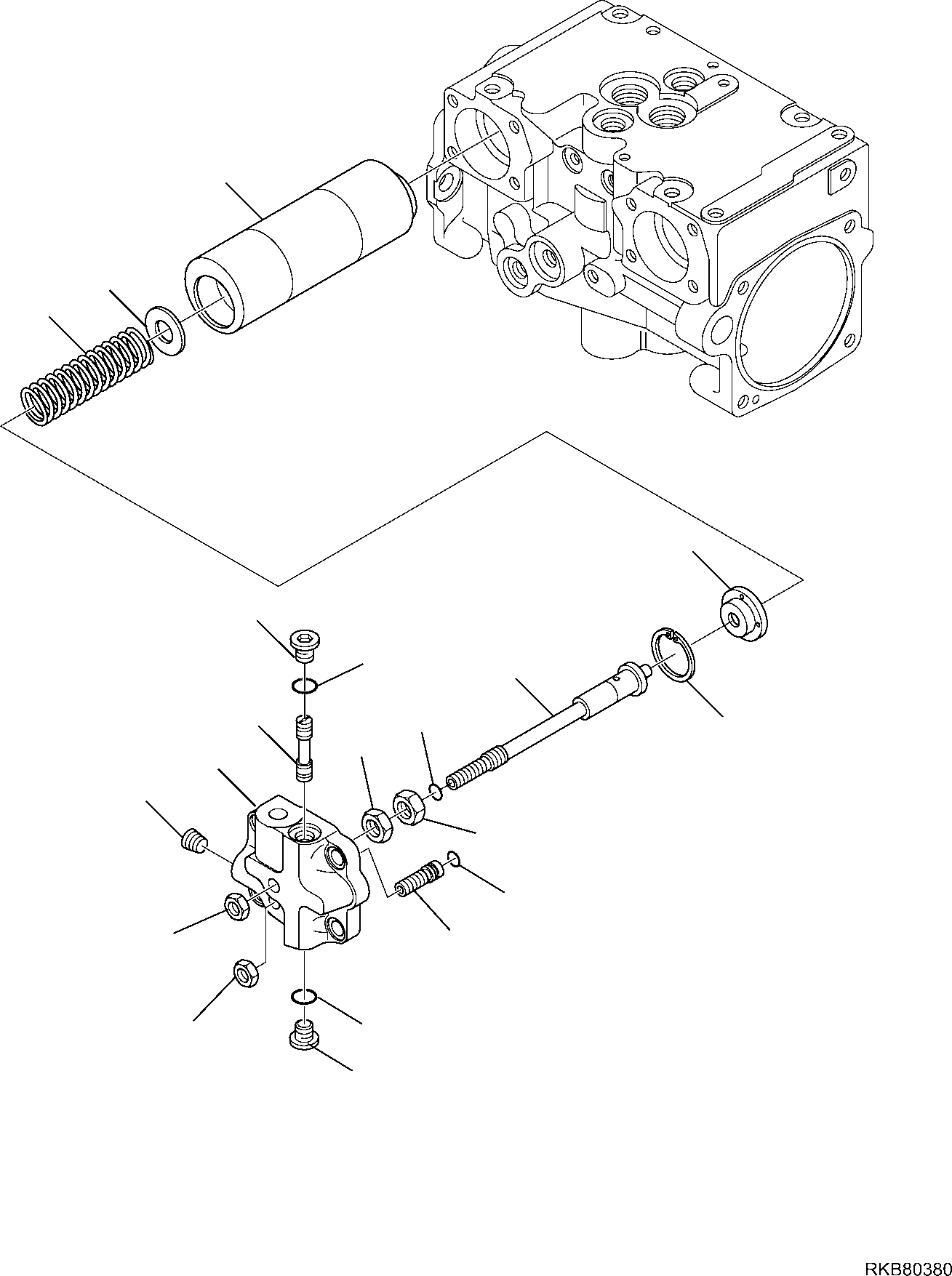 Skid Steer Loaders Komatsu / SK818-5 S/N 37BF50111-Up(sk818_a) / HYDRAULIC PUMP (HIGH-FLOW) (3/13)(F-6162 : 6162)