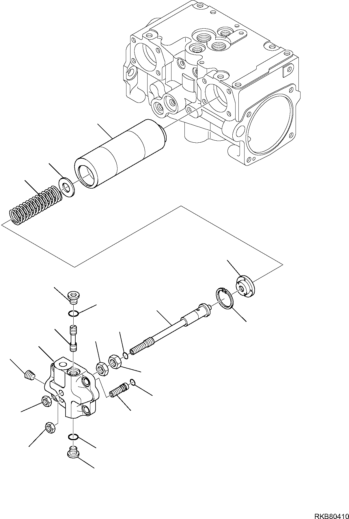 Skid Steer Loaders Komatsu / SK818-5 S/N 37BF50111-Up(sk818_a) / HYDRAULIC PUMP (STANDARD) (6/13)(F-6125 : 6125)