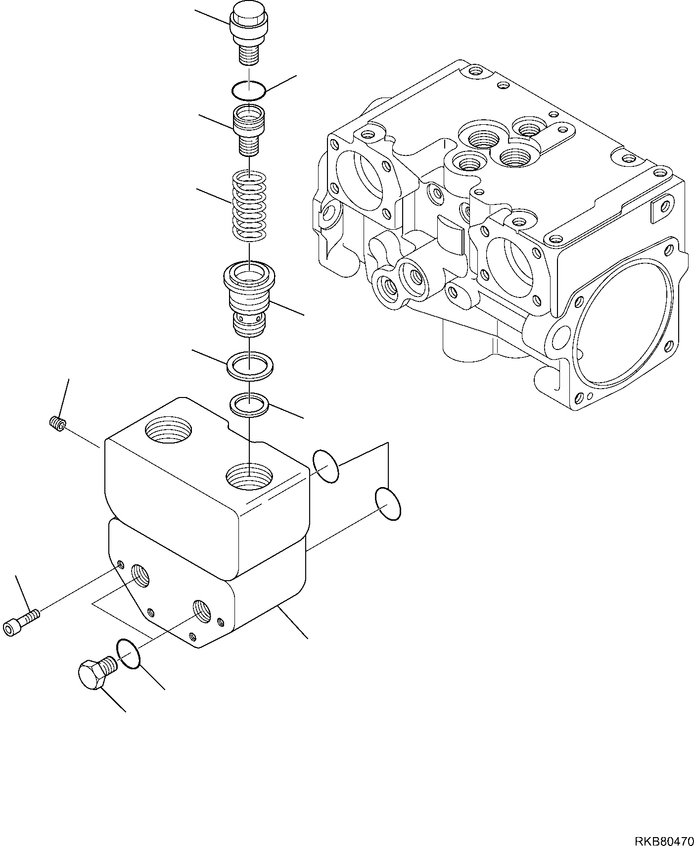 Skid Steer Loaders Komatsu / SK818-5 S/N 37BF50111-Up(sk818_a) / HYDRAULIC PUMP (STANDARD) (12/13)(F-6131 : 6131)