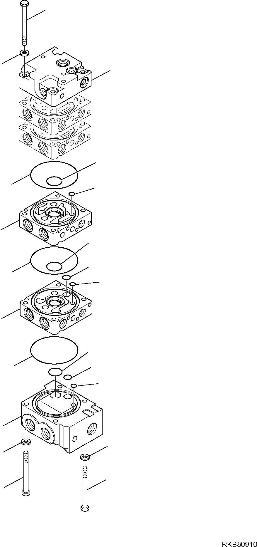 Skid Steer Loaders Komatsu / SK818-5 S/N 37BF50111-Up(sk818_a) / CONTROL VALVE (SUPER HIGH FLOW) (1/13)(F-6360 : 6360)