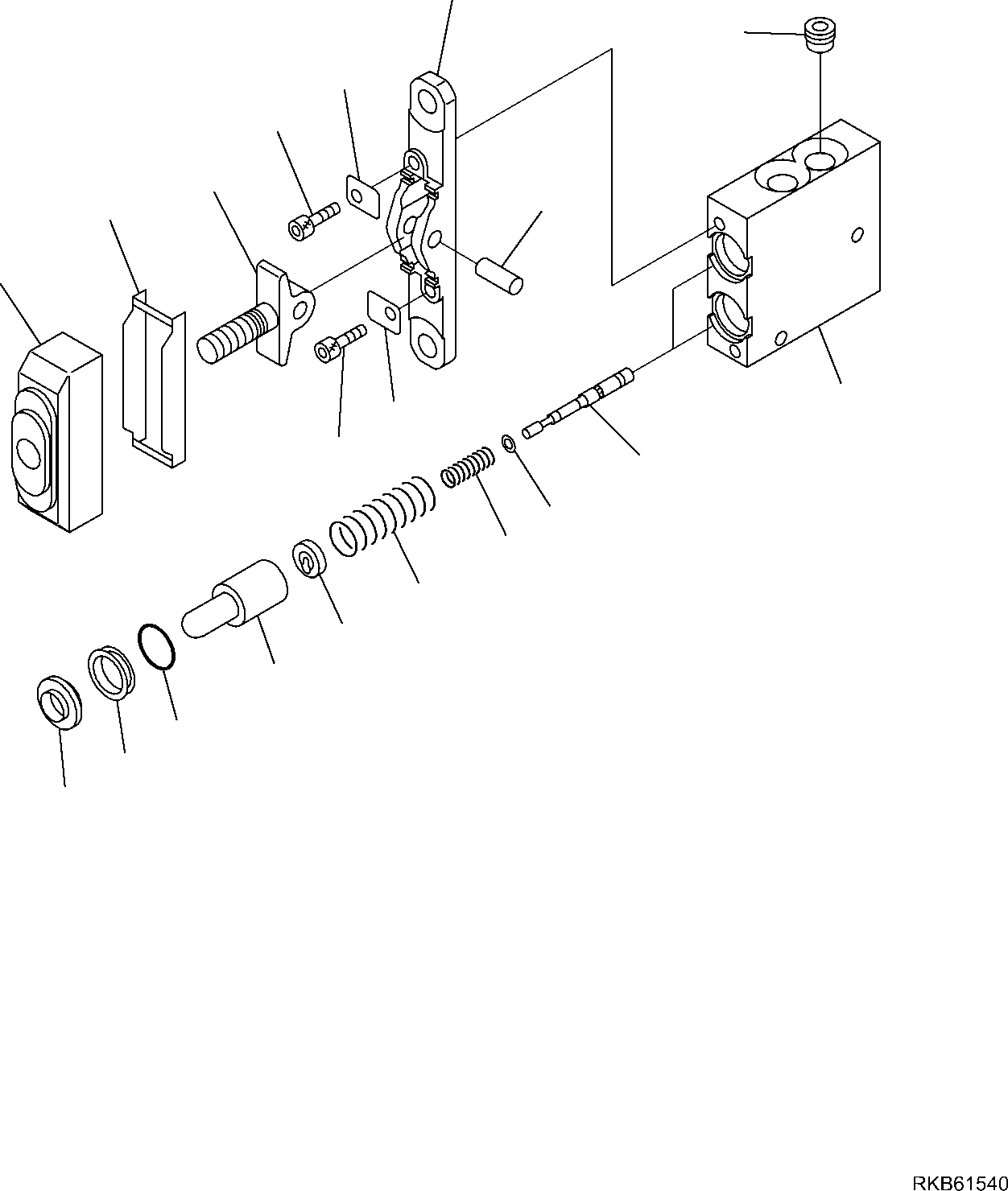 Skid Steer Loaders Komatsu / SK818-5 S/N 37BF50111-Up(sk818_a) / PPC VALVE (ATTACHMENT)(F-6451 : 6451)