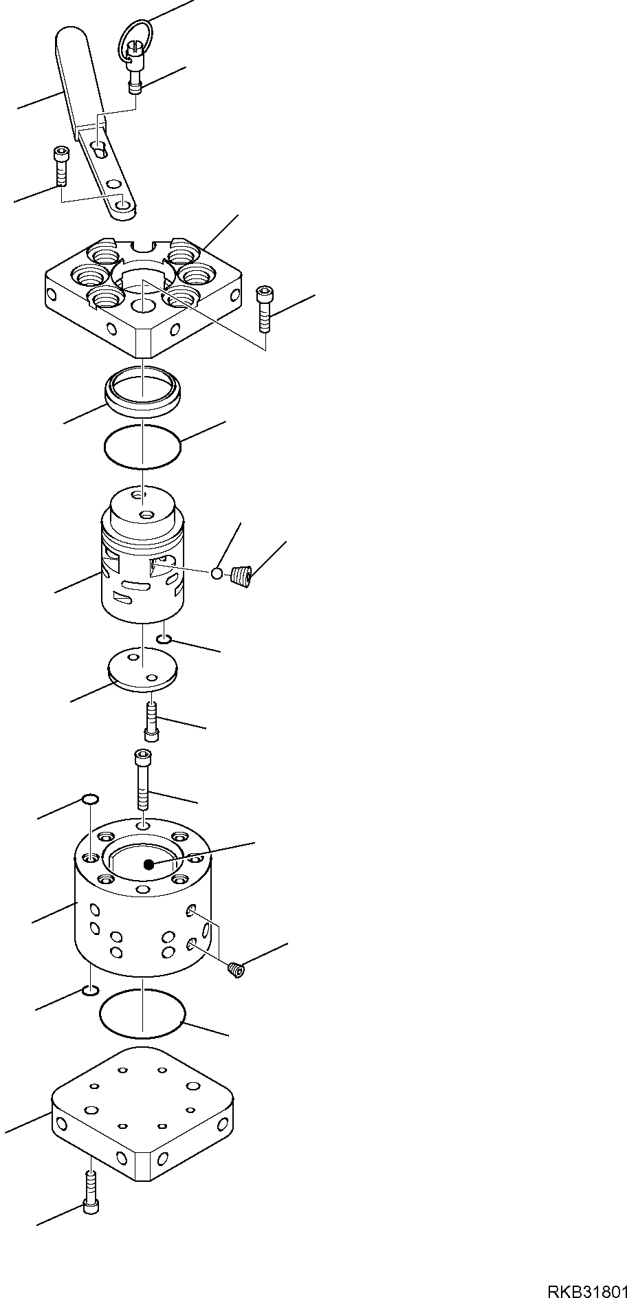 Skid Steer Loaders Komatsu / SK818-5 S/N 37BF50111-Up(sk818_a) / VALVE (PATTERN CHANGE)(F-6460 : 6460)