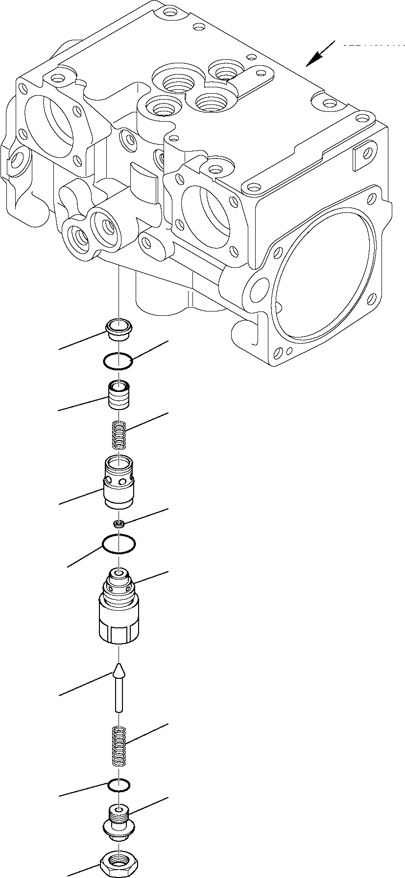 Skid Steer Loaders Komatsu / SK818-5 USA S/N 37BF50003-Up(sk818a) / HYDRAULIC PUMP (STANDARD) (11/12)(F-0120 : 6120)