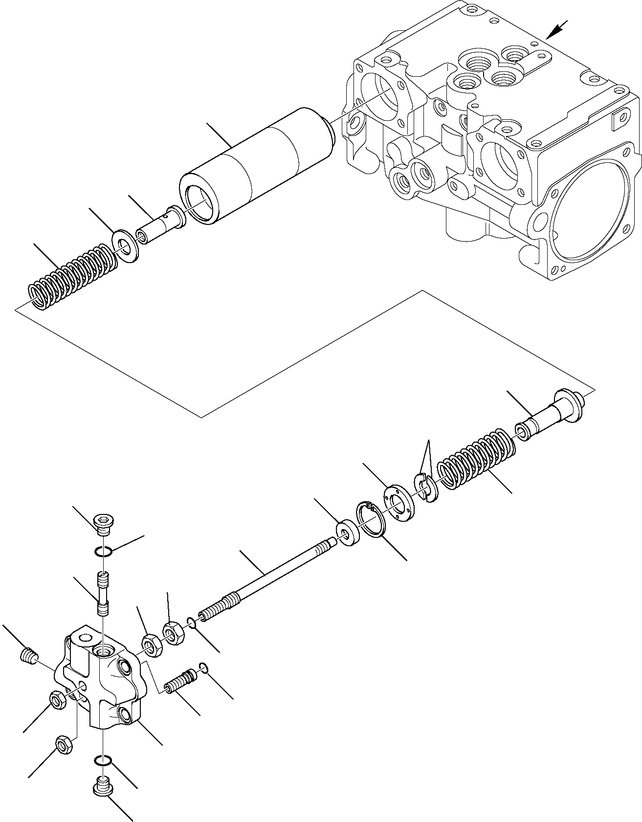 Skid Steer Loaders Komatsu / SK818-5 USA S/N 37BF50003-Up(sk818a) / HYDRAULIC PUMP (HIGH-FLOW) (3/12)(F-0160 : 6128)