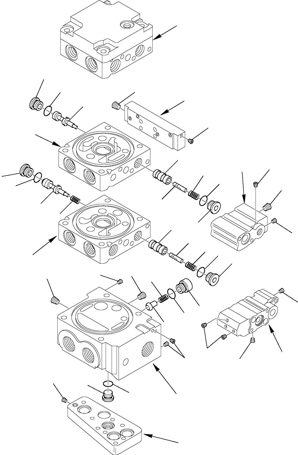 Skid Steer Loaders Komatsu / SK818-5 USA S/N 37BF50003-Up(sk818a) / CONTROL VALVE (FLOAT) (5/11)(F-0410 : 6238)