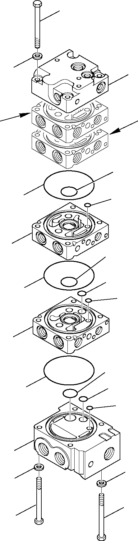 Skid Steer Loaders Komatsu / SK818-5 USA S/N 37BF50003-Up(sk818a) / CONTROL VALVE (SUPER HIGH-FLOW) (1/13)(F-0590 : 6290)