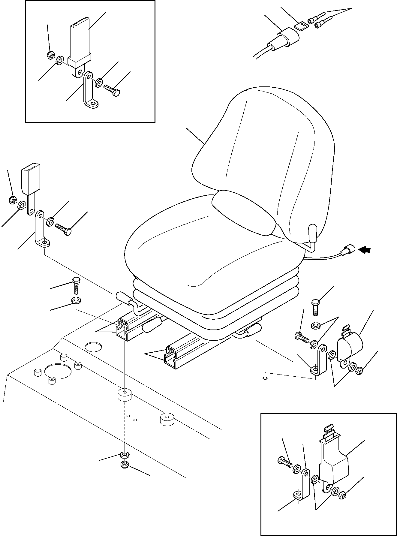 Skid Steer Loaders Komatsu / SK820-5 USA turbo S/N 37BTF50003-Up(sk820ta) / OPERATOR