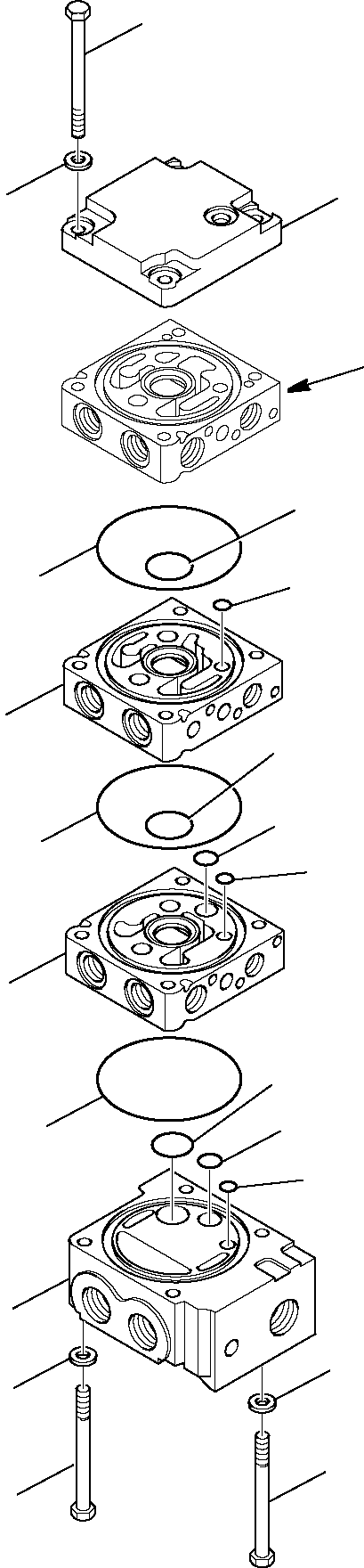 Skid Steer Loaders Komatsu / SK820-5 USA turbo S/N 37BTF50003-Up(sk820ta) / CONTROL VALVE (STANDARD) (1/11)(F-0260 : 6200)
