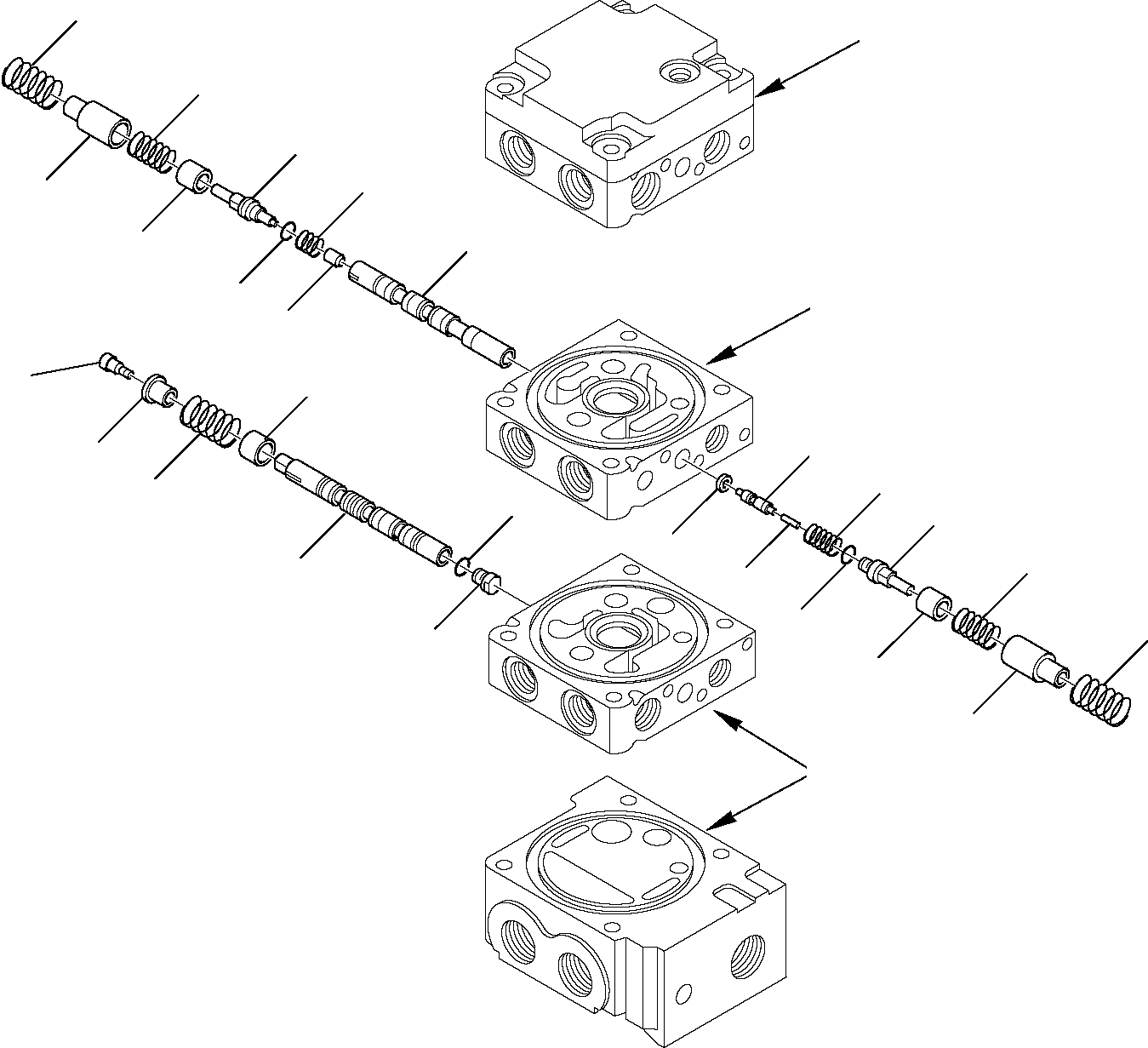 Skid Steer Loaders Komatsu / SK820-5 USA turbo S/N 37BTF50003-Up(sk820ta) / CONTROL VALVE (STANDARD) (2/11)(F-0270 : 6202)
