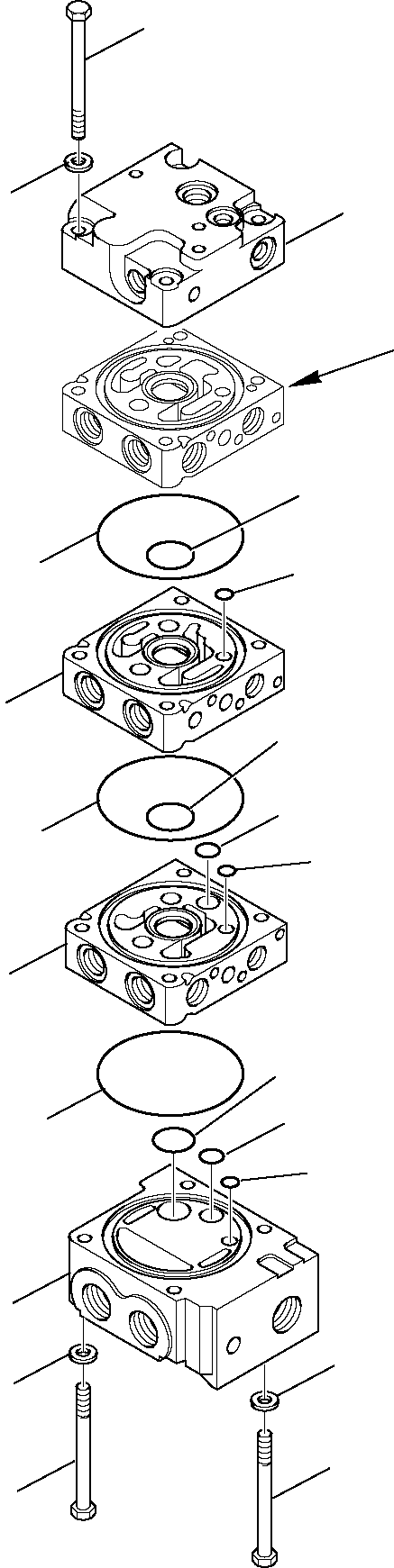 Skid Steer Loaders Komatsu / SK820-5 USA turbo S/N 37BTF50003-Up(sk820ta) / CONTROL VALVE (HIGH-FLOW) (1/11)(F-0480 : 6260)
