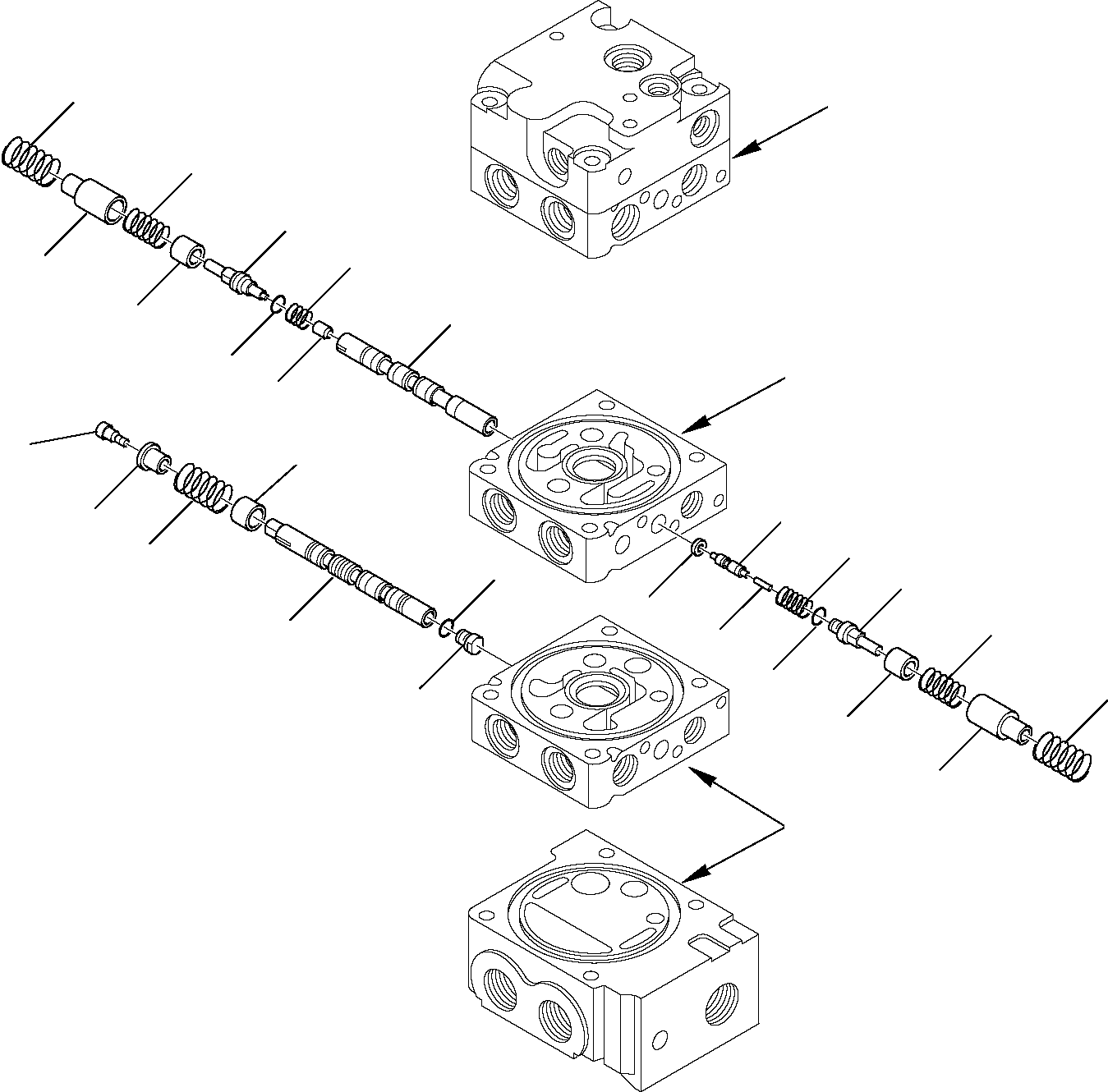 Skid Steer Loaders Komatsu / SK820-5 USA turbo S/N 37BTF50003-Up(sk820ta) / CONTROL VALVE (HIGH-FLOW) (2/11)(F-0490 : 6262)