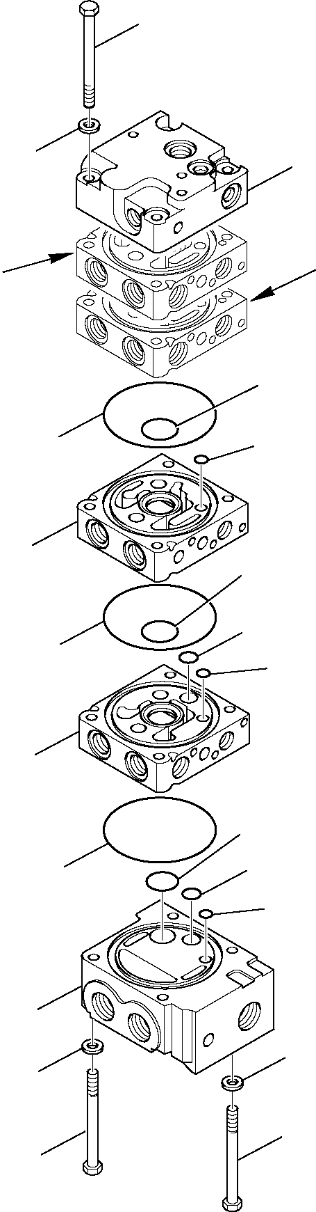 Skid Steer Loaders Komatsu / SK820-5 USA turbo S/N 37BTF50003-Up(sk820ta) / CONTROL VALVE (SUPER HIGH-FLOW) (1/13)(F-0590 : 6290)