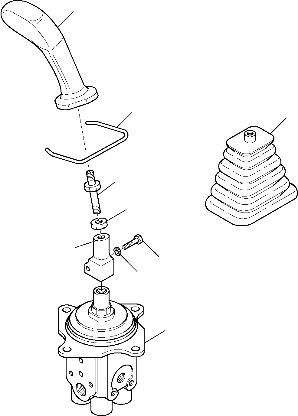 Skid Steer Loaders Komatsu / SK820-5 USA turbo S/N 37BTF50003-Up(sk820ta) / PCC VALVE, R.H., ASSY.(F-0750 : 6410)