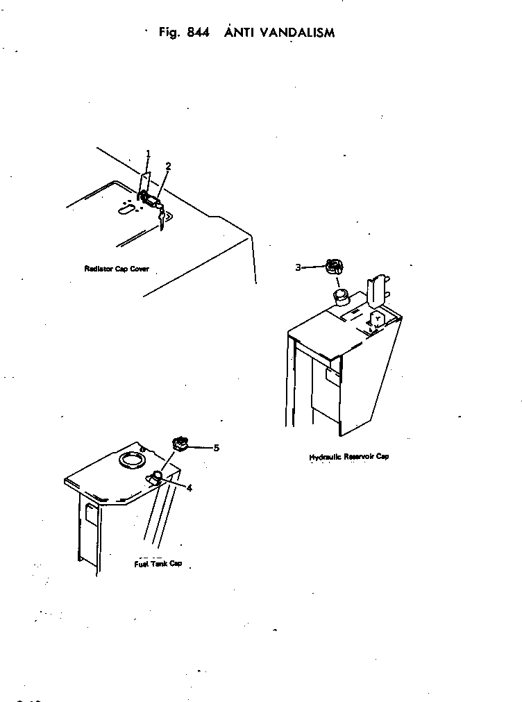 Wheel Loaders Komatsu / W30-1 S/N 10001-UP(w30-1c) / ANTI VANDALISM(240260 : 844)