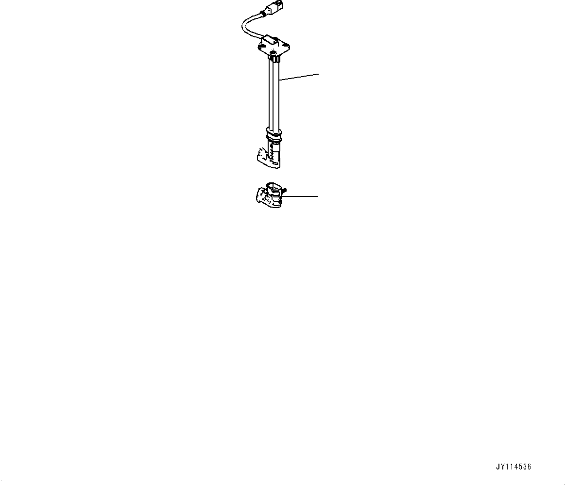 Komatsu parts book diagram for WA475-11E0 S/N H30051-UP: DEF TANK, WITH AFJS, DEF TANK SENSOR