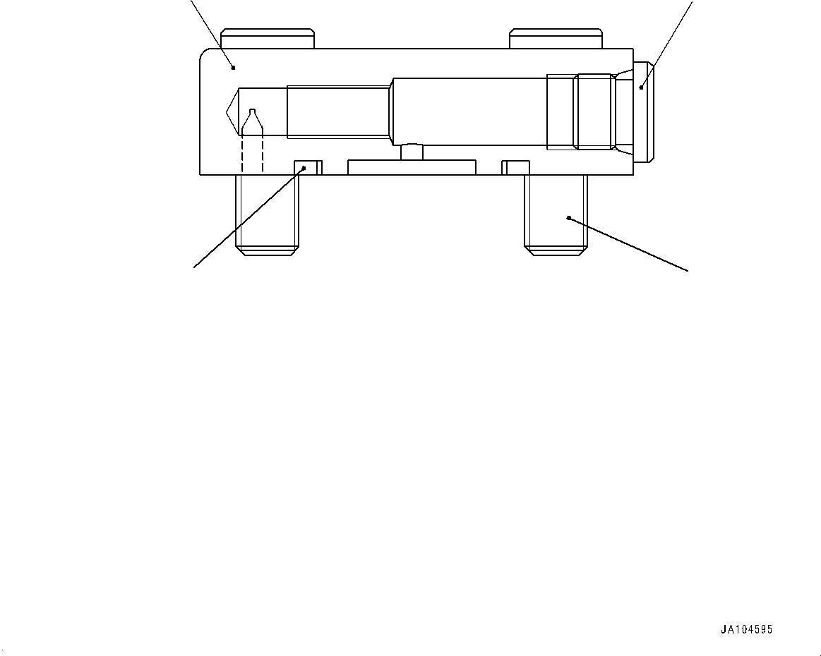 Komatsu parts book diagram for WA475-11E0 S/N H30051-UP: HYDROSTATIC TRANSMISSION (HST) MOTOR, INNER PARTS, HST MOTOR 1 (6/6)