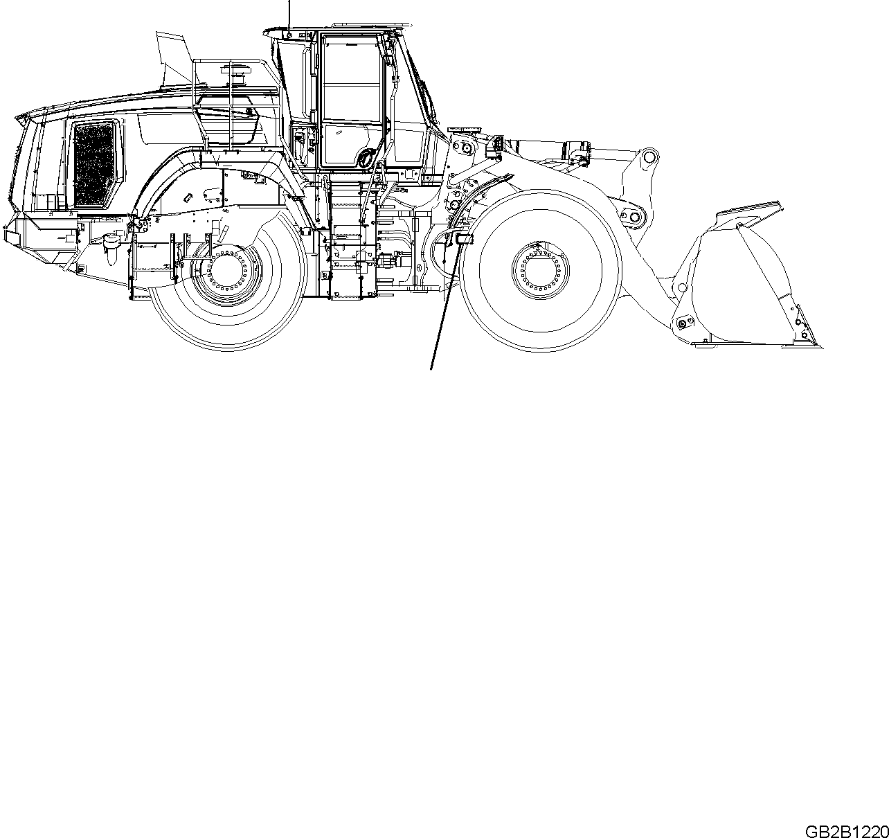 Komatsu parts book diagram for WA475-11E0 S/N H30051-UP: ADDITIONAL DECAL, OFF-ROAD