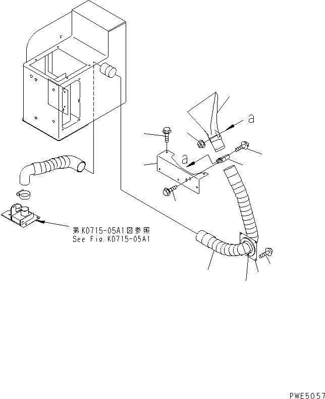 Wheel Loaders Komatsu / WA100-3A-SN S/N 53001-UP(wa100-4r) / REAR DEFROSTER (WITH 2-PERSONS CAB)(240940 : K0716-01A0)