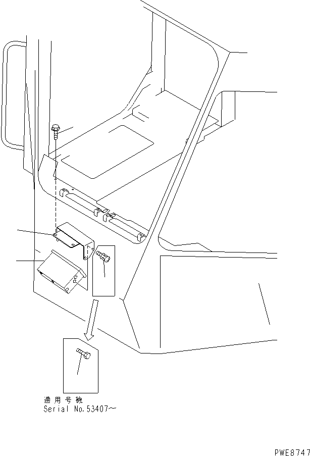 Wheel Loaders Komatsu / WA100-3A-SN S/N 53001-UP(wa100-4r) / CAR RADIO (WITH 2-PERSONS CAB)(240950 : K0810-01A1)