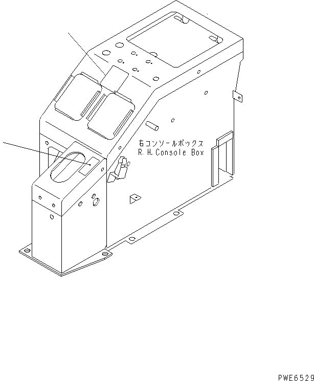 Wheel Loaders Komatsu / WA100-3A-SN S/N 53001-UP(wa100-4r) / FLOOR DECAL (WITH SLIDE TYPE MULTI BLADE)(241140 : K4215-01A8)