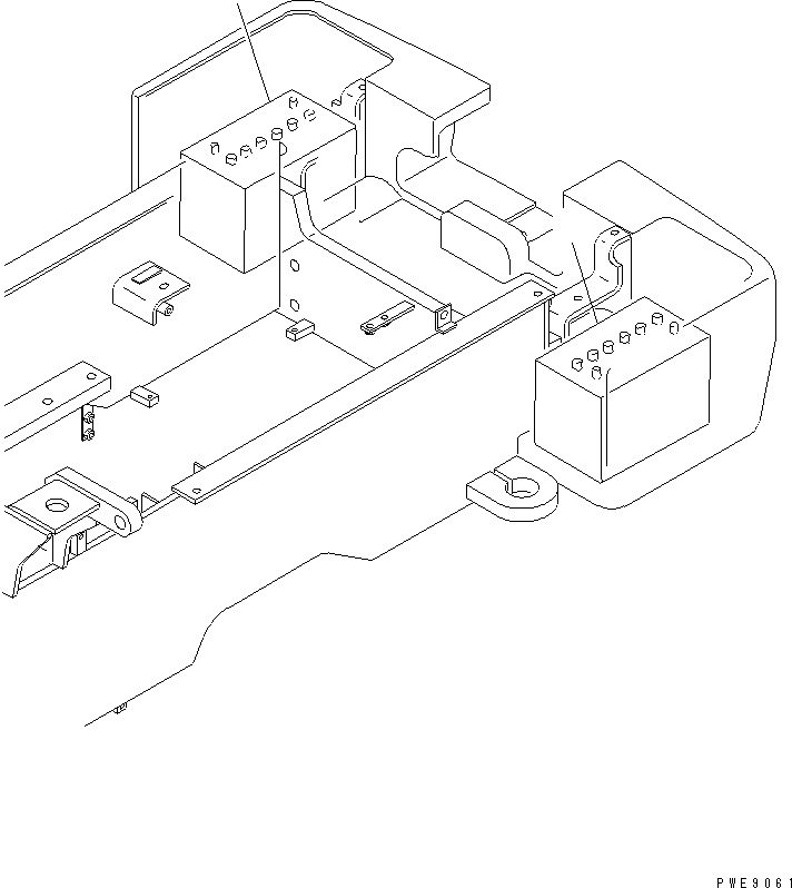 Wheel Loaders Komatsu / WA100M-3 S/N 10001-UP (Cab Spec.)(wa100m-c) / BATTERY (LARGE CAPACITY)(120020 : E0110-01A1)