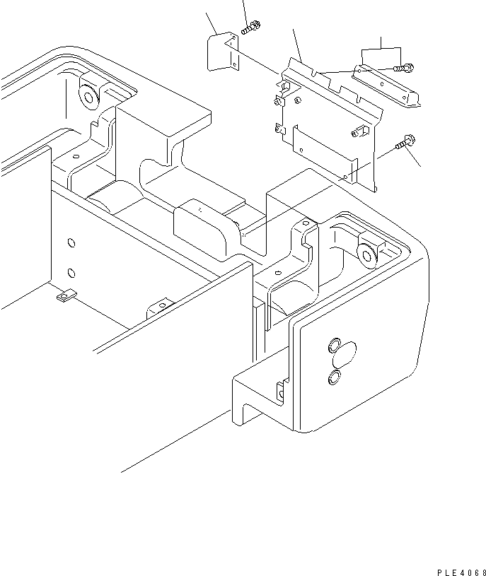 Wheel Loaders Komatsu / WA100M-3 S/N 10001-UP (Cab Spec.)(wa100m-c) / VEHICLE INSPECTION PARTS(#10001-11500)(120230 : E0270-01A0)