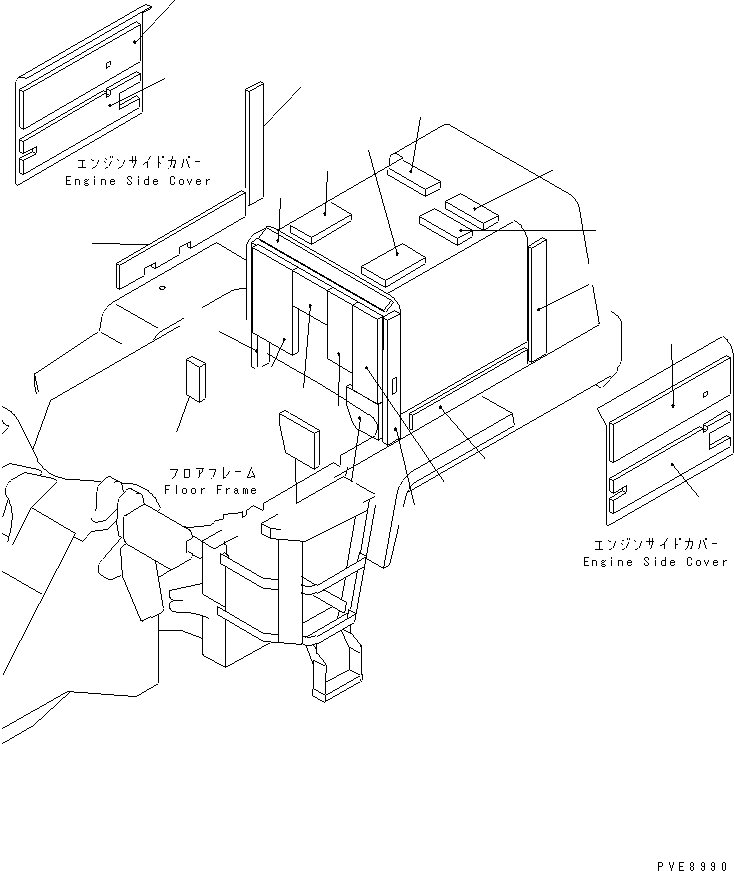 Wheel Loaders Komatsu / WA100SSS-3-H S/N 63001-UP(wa100s0r) / SHEET (2/2) (SUPER SILENT SPECIAL SPEC.)(120040 : M4101-02A3)