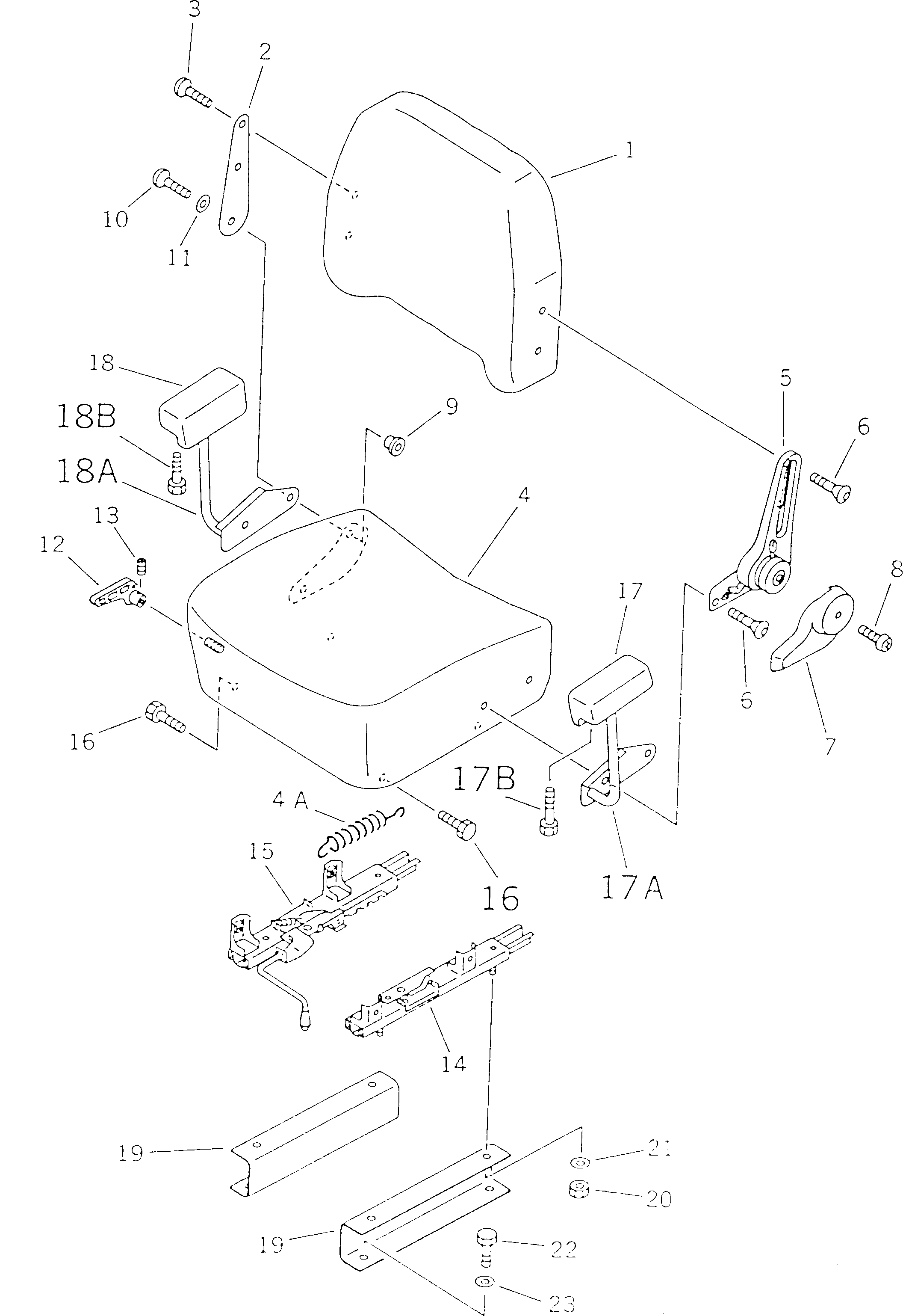Wheel Loaders Komatsu / WA100SS-1 S/N 10001-UP(wa100s8r) / OPERATOR