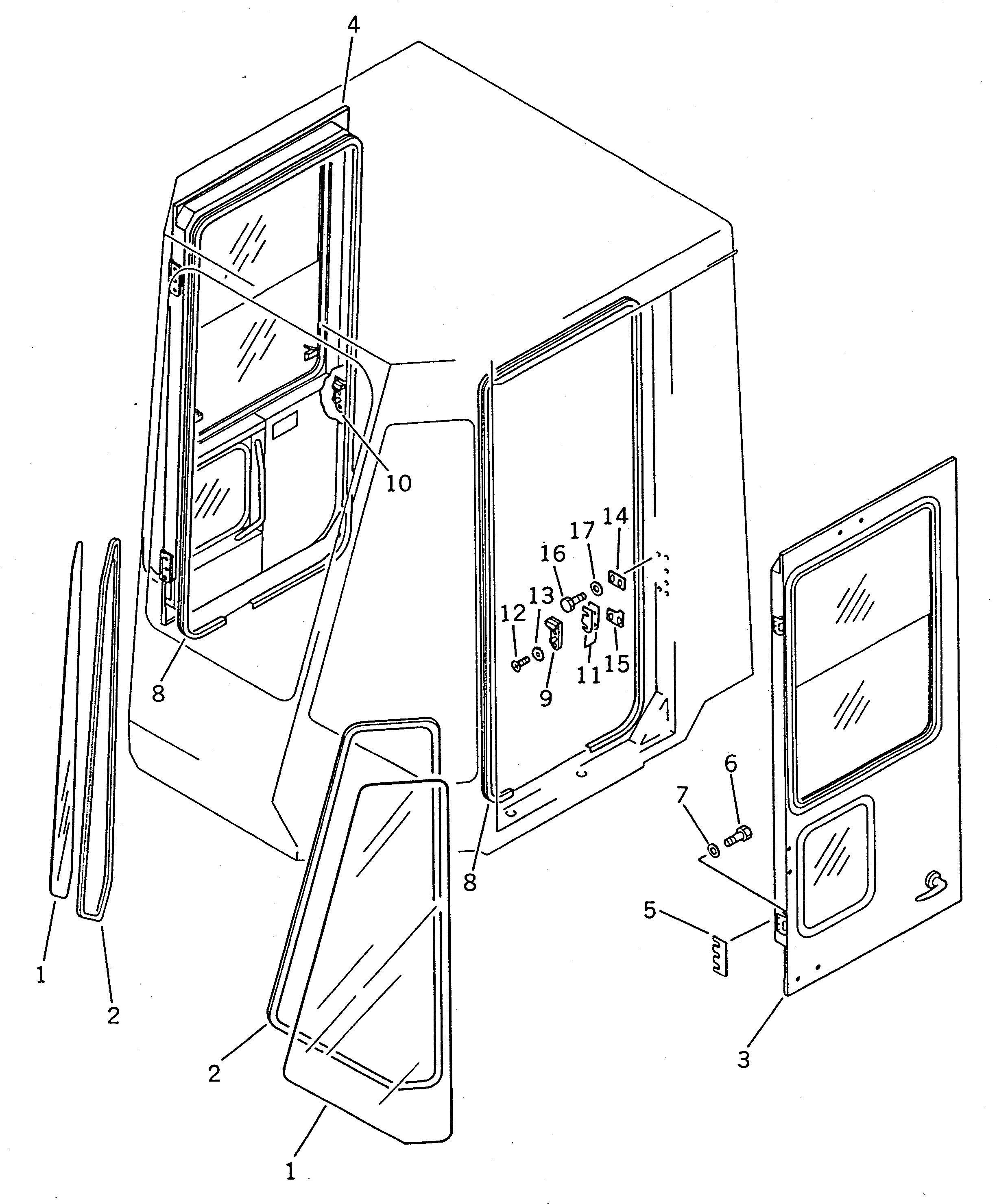 Wheel Loaders Komatsu / WA100SS-1 S/N 10001-UP(wa100s8r) / OPERATOR