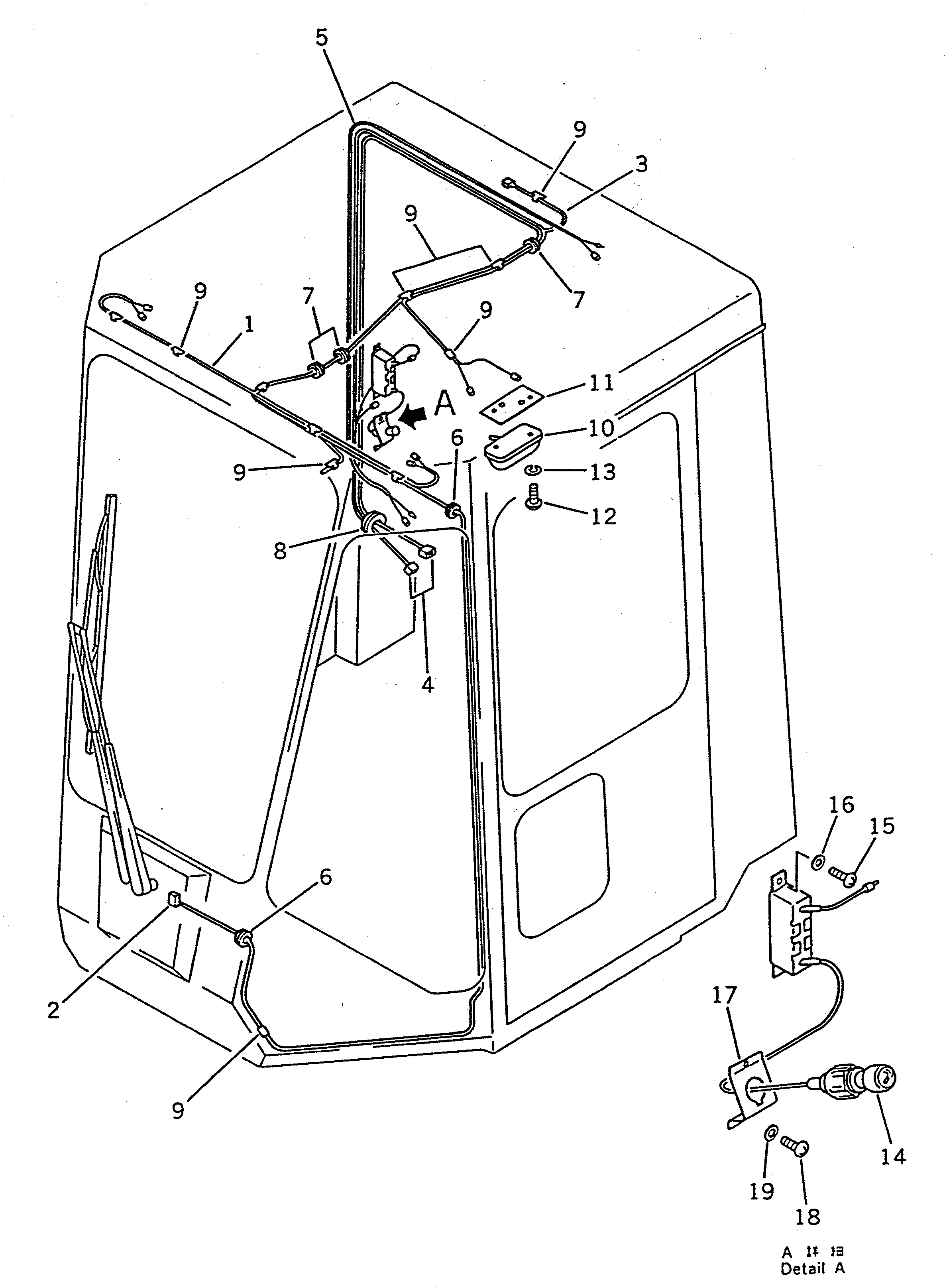 Wheel Loaders Komatsu / WA100SS-1 S/N 10001-UP(wa100s8r) / OPERATOR
