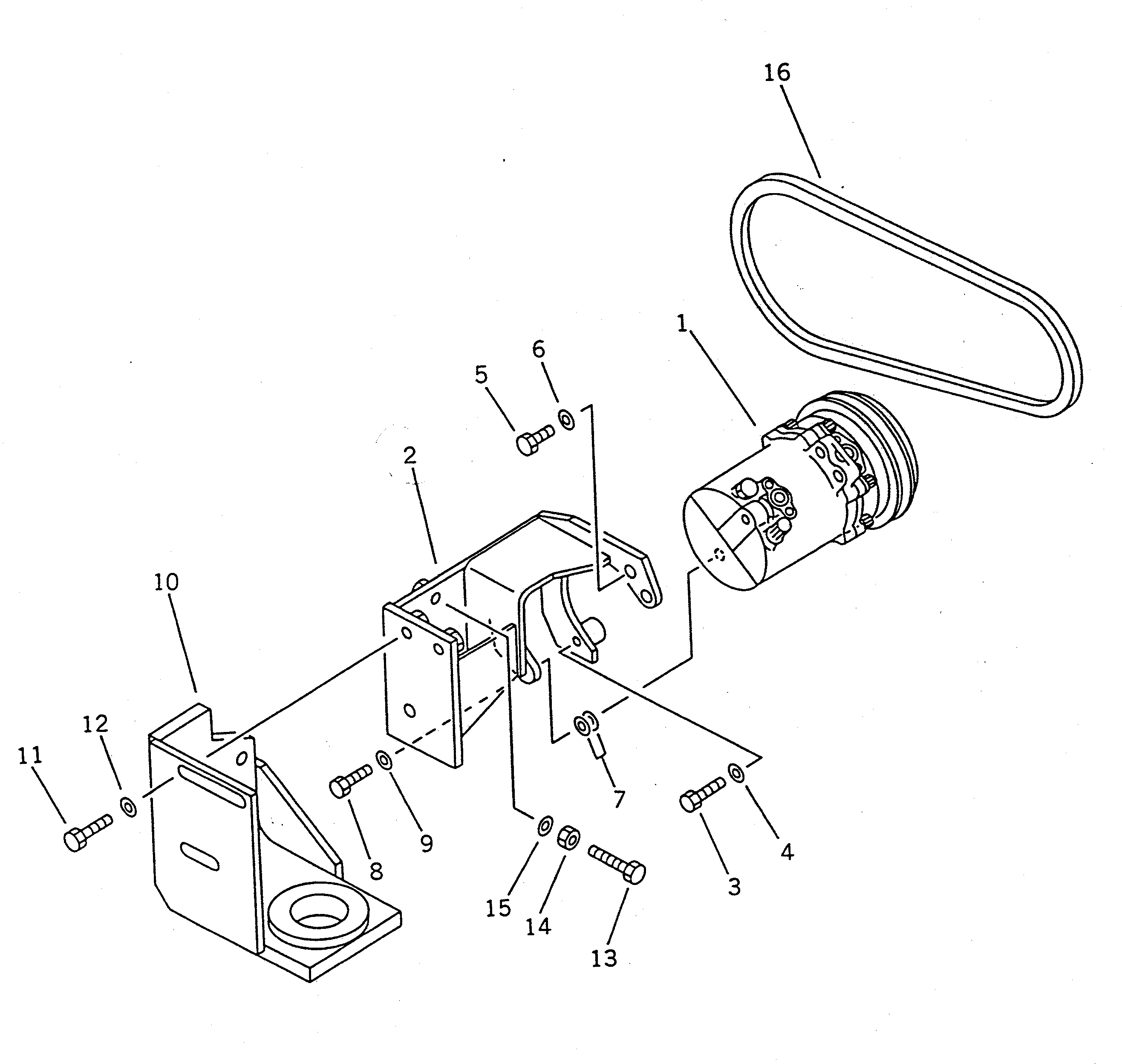 Wheel Loaders Komatsu / WA100SS-1 S/N 10001-UP(wa100s8r) / AIR CONDITIONER (2/7) (DAIKIN)(#10001-19999)(150560 : 5502)