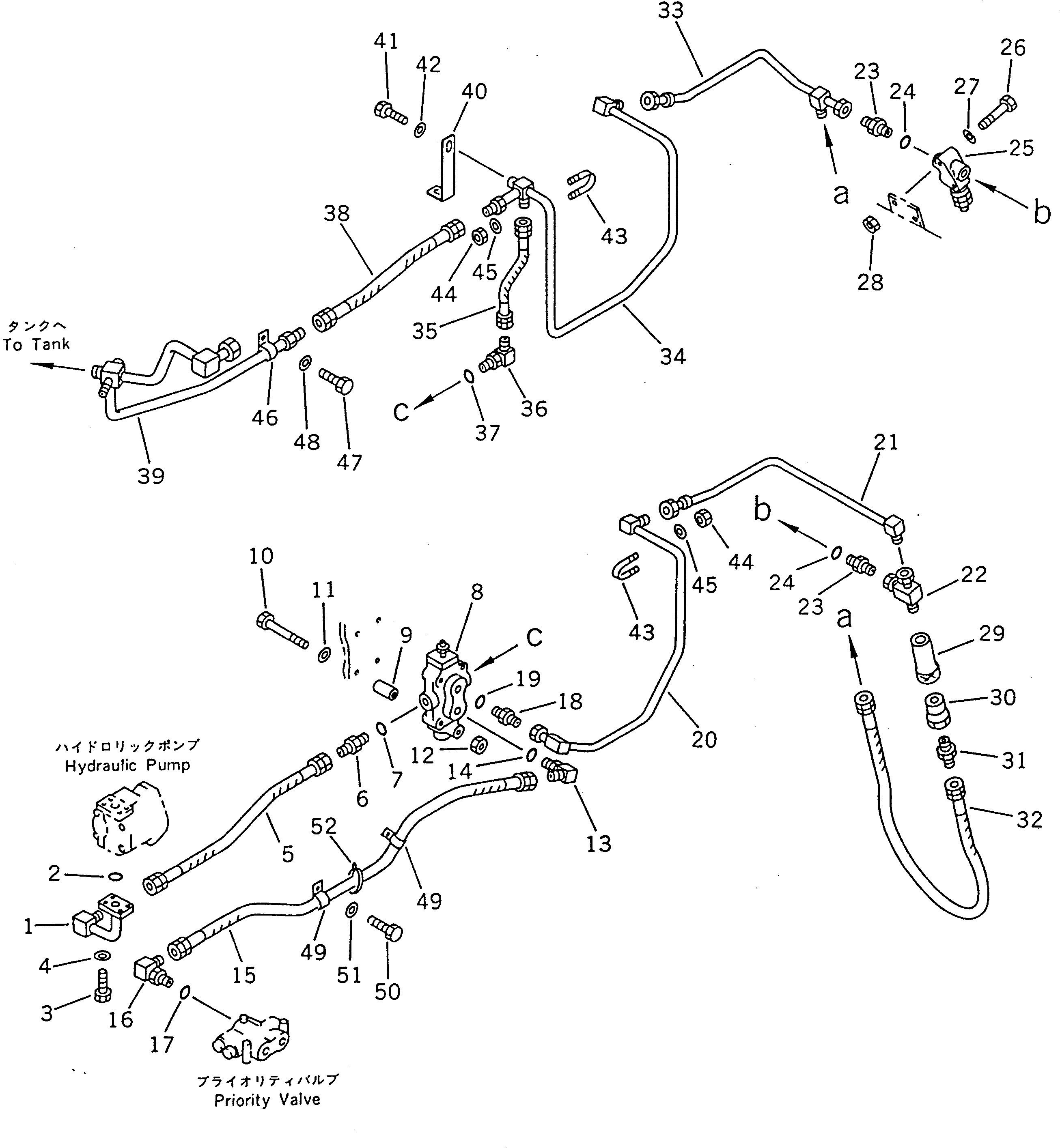 Wheel Loaders Komatsu / WA100SS-1 S/N 10001-UP(wa100s8r) / BACK HOE MOUNTING PARTS (2/4)(#20001-)(150770 : 5882A)