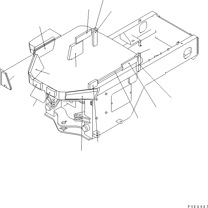 Wheel Loaders Komatsu / WA100SS-3-H S/N 63001-UP(wa100ssr) / SHEET (1/2) (SUPER SILENT SPEC.) (WITH AIR CONDITIONER)(120030 : M4101-01A4)