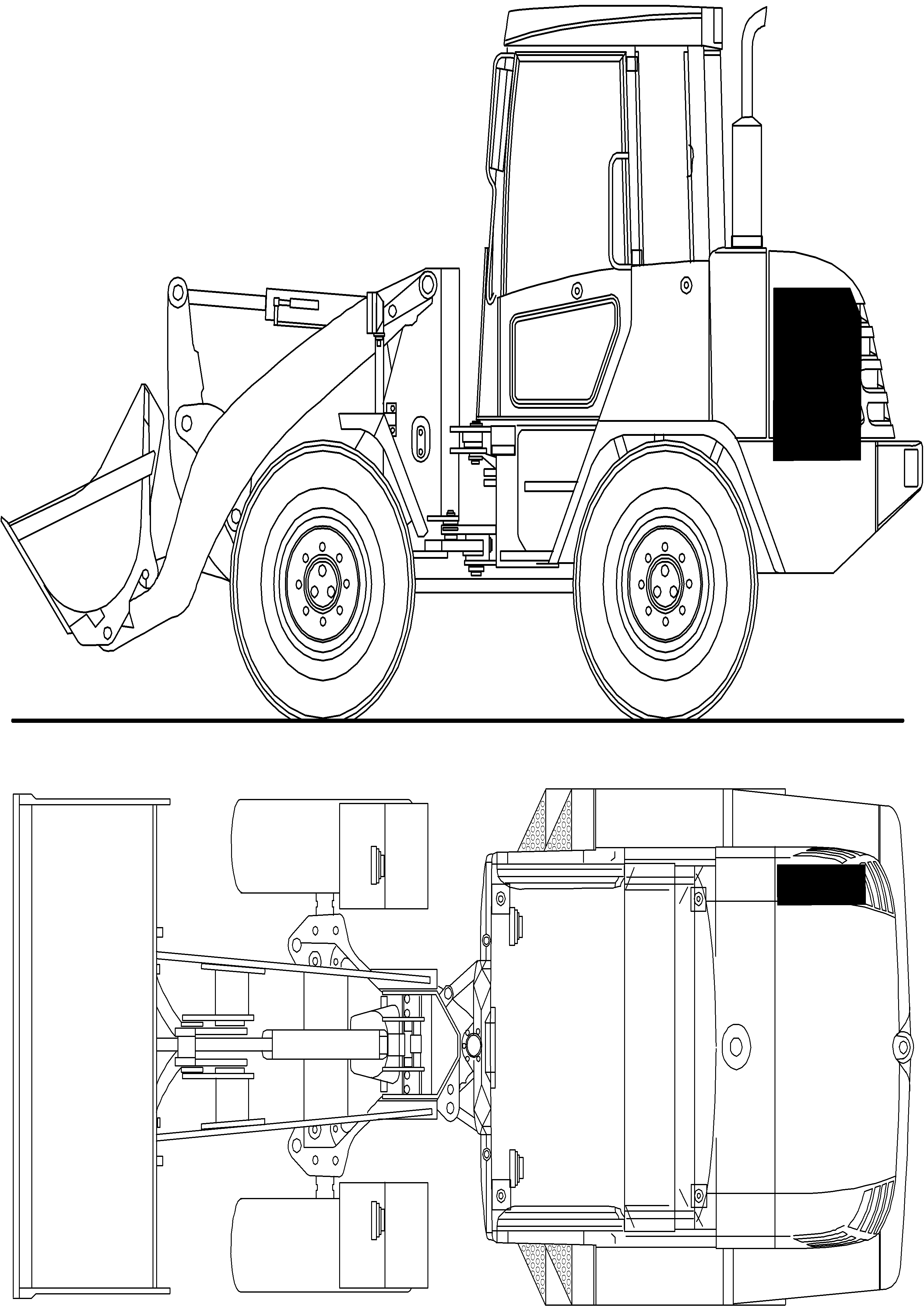 Wheel Loaders Komatsu / WA115-3 (35 km/h) WA115H30051-WA115H30180 / H30181 - Up(wa115_3s) / 02 COOLING SYSTEM(02 : 02)