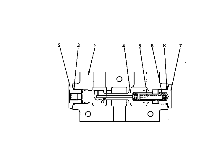 Wheel Loaders Komatsu / WA120-1 S/N 10001-UP(wa120-1c) / SECURITY VALVE (ABE SPEC.)(240270 : 8396)