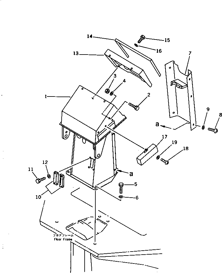 Wheel Loaders Komatsu / WA120-1 S/N 10001-UP(wa120-1c) / DASHBOARD (TBG/ABE SPEC.)(240350 : 8413)