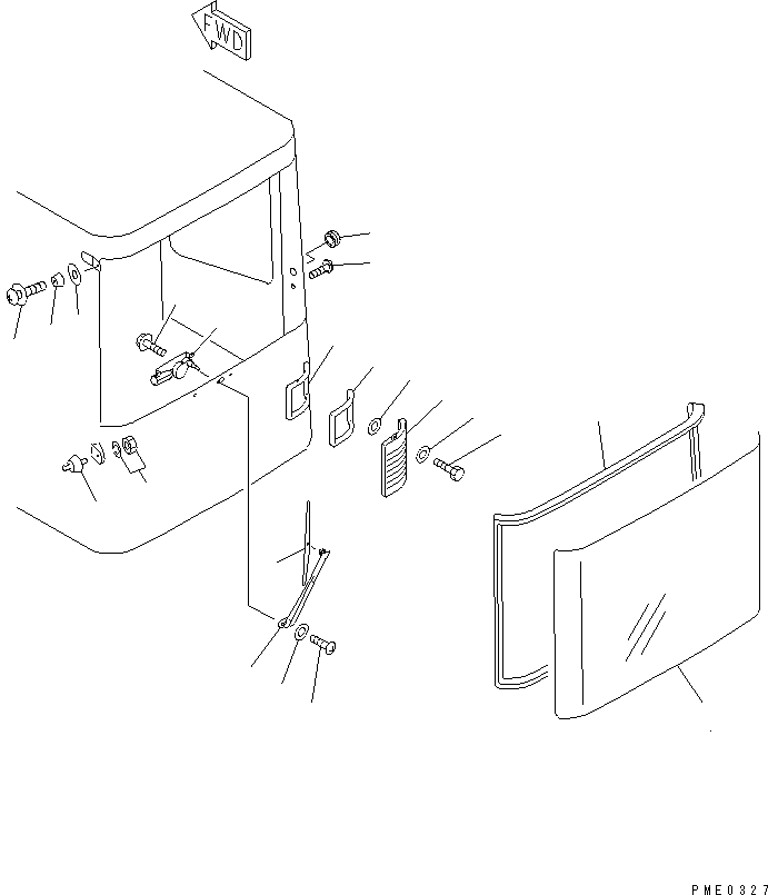 Wheel Loaders Komatsu / WA120-3 S/N 50001-52999 (3-Speed Transmission Spec.)(wa120-3c) / OPERATOR