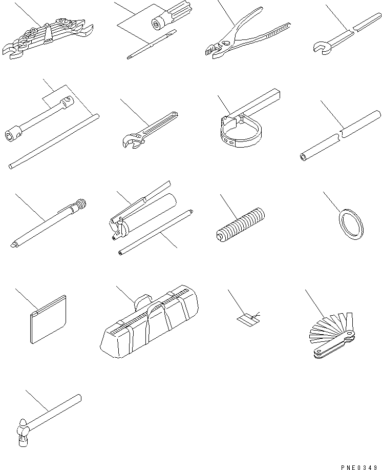 Wheel Loaders Komatsu / WA120-3 S/N 50001-52999 (3-Speed Transmission Spec.)(wa120-3c) / TOOL(#50001-)(270030 : 9901)