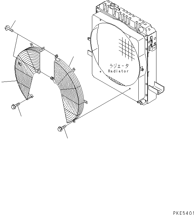 Wheel Loaders Komatsu / WA120-3CS S/N 10004-UP (For Indonesia)(wa120-4c) / GUARD (FOR RADIATOR)(060030 : C0310-01A0)