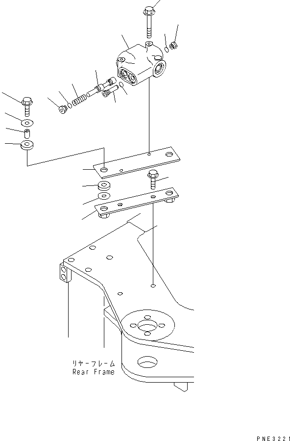 Wheel Loaders Komatsu / WA150-3-SN S/N 63001-UP(wa150-4r) / STEERING PRIORITY VALVE(180120 : H0122-01A0)