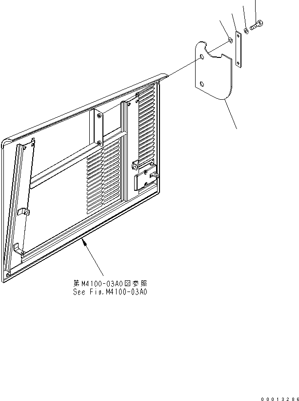 Wheel Loaders Komatsu / WA150-5 S/N 65001-UP (Cab Spec.)(wa150-5c) / HOOD (RUBBER)(270060 : M4100-05A0)