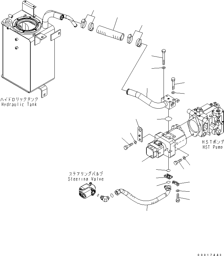 Wheel Loaders Komatsu / WA150-5-TK S/N 65001-UP(wa150-8r) / HYDRAULIC PUMP(180050 : H0210-01A0)