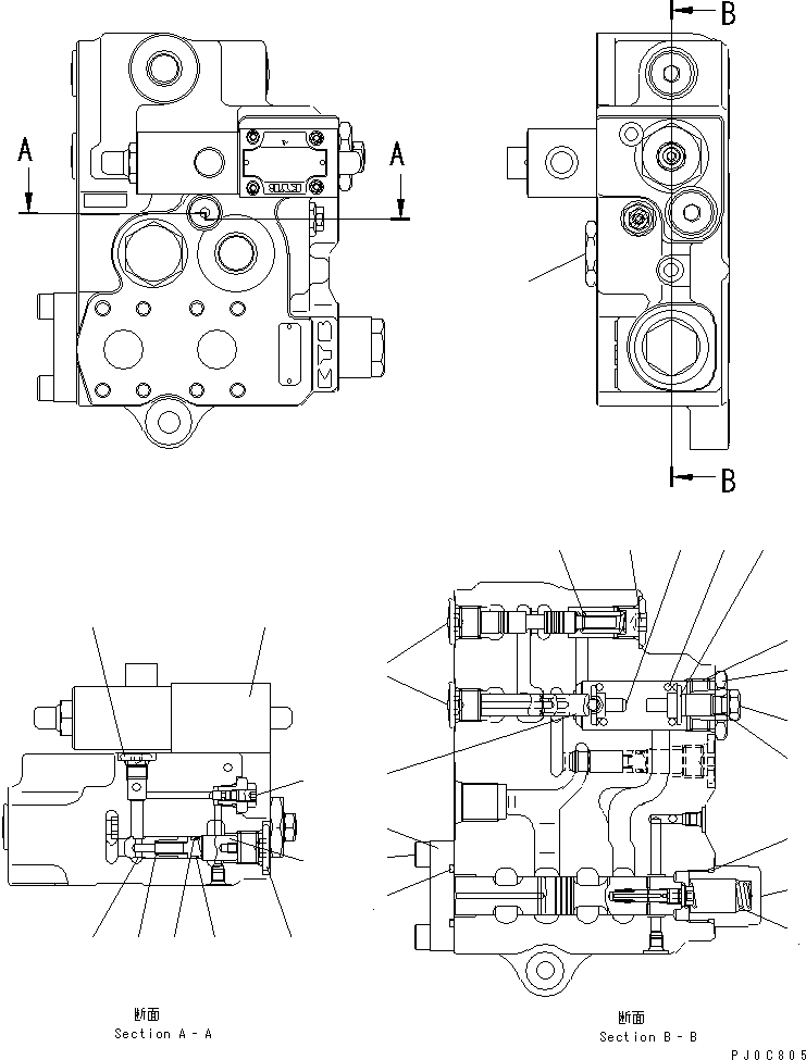 Wheel Loaders Komatsu / WA150-5-TK S/N 65001-UP(wa150-8r) / E.C.S.S VALVE(180210 : H4200-12A0)