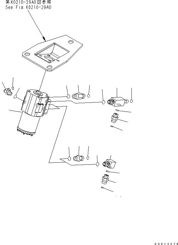 Wheel Loaders Komatsu / WA150-5-TK S/N 65001-UP(wa150-8r) / STEERING DEMAND VALVE(240270 : K0210-28A0)