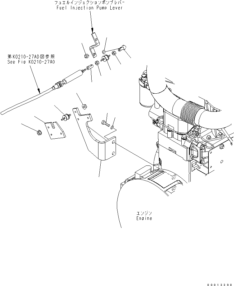 Wheel Loaders Komatsu / WA150-5-TK S/N 65001-UP(wa150-8r) / ENGINE CONTROL(240560 : K4410-01A0)