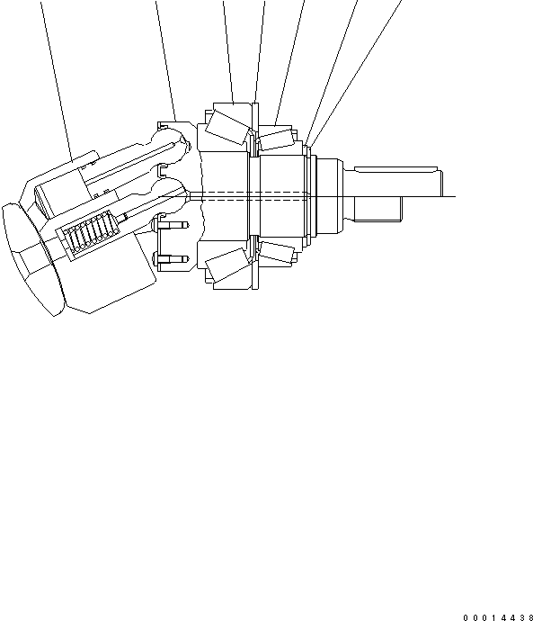 Wheel Loaders Komatsu / WA150-5-TK S/N 65001-UP(wa150-8r) / MOTOR (2/6)(420270 : Y1651-02A0)
