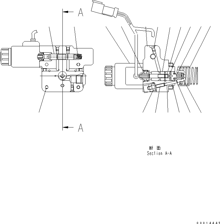 Wheel Loaders Komatsu / WA150-5-TK S/N 65001-UP(wa150-8r) / MOTOR (5/6)(420320 : Y1651-05A1)