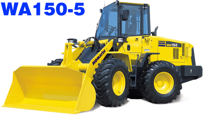Wheel Loaders Komatsu / WA150-5 S/N H50001 - Up(wa150_5)