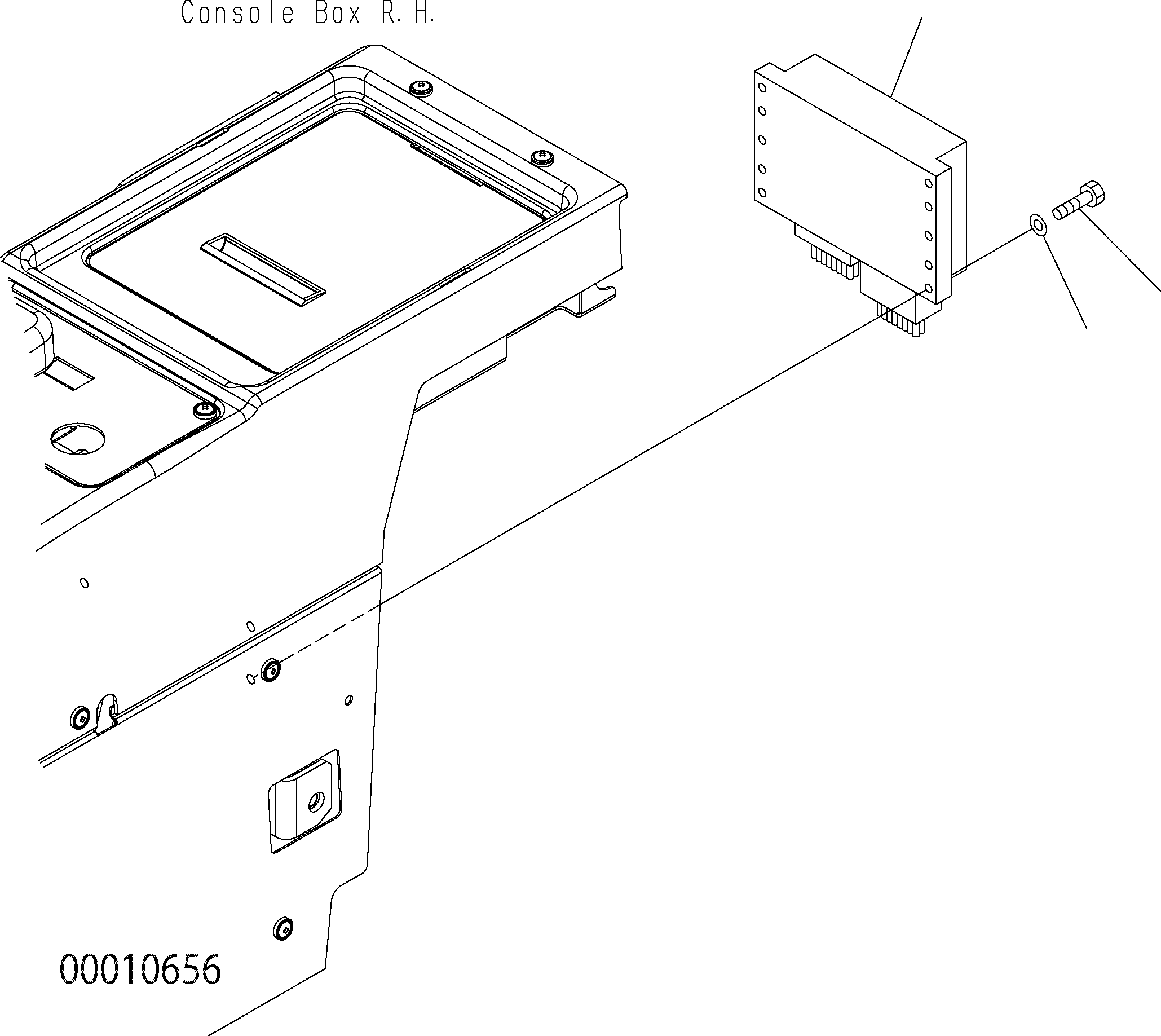 Wheel Loaders Komatsu / WA150PZ-5 S/N H50001 - Up(wa150pz) / FLOOR (HST CONTROLLER)(K0-40 : K0210-14A0)